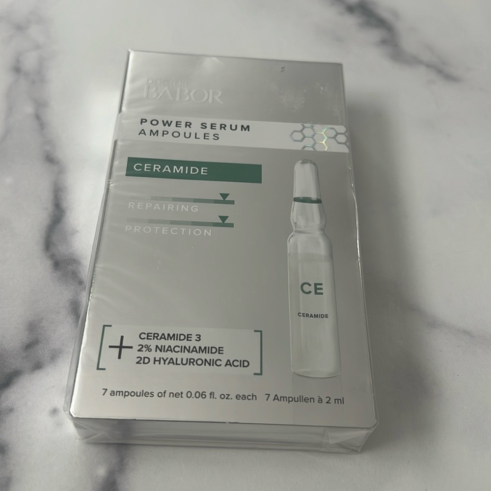 New Doctor Babor Ceramide Power Serum Ampoules